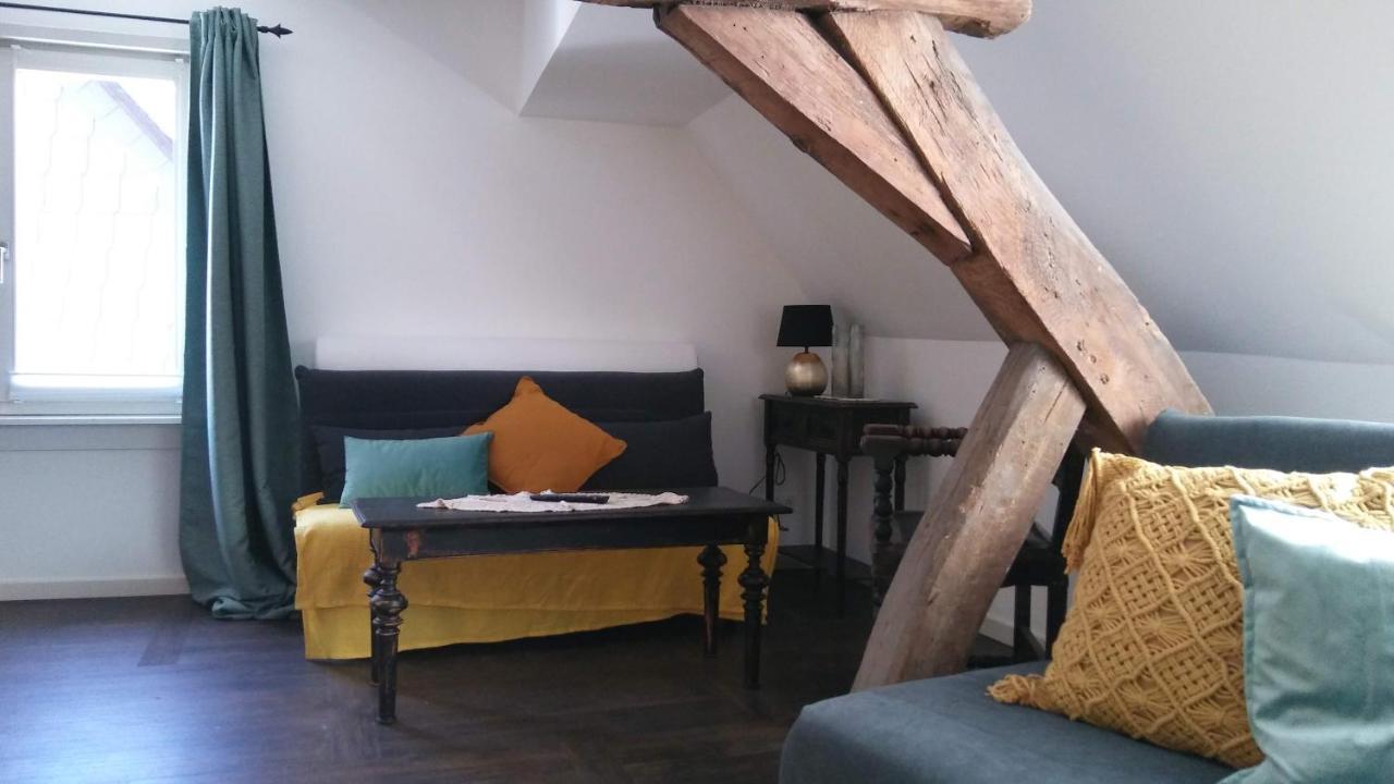 Manoir -1654- Historisch Schlafen In Monschaus Altstadt Dış mekan fotoğraf